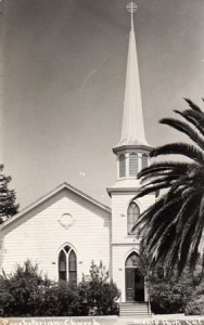 Menlo Park Presbyterian Church's first building in downtown Menlo Park - InMenlo.com