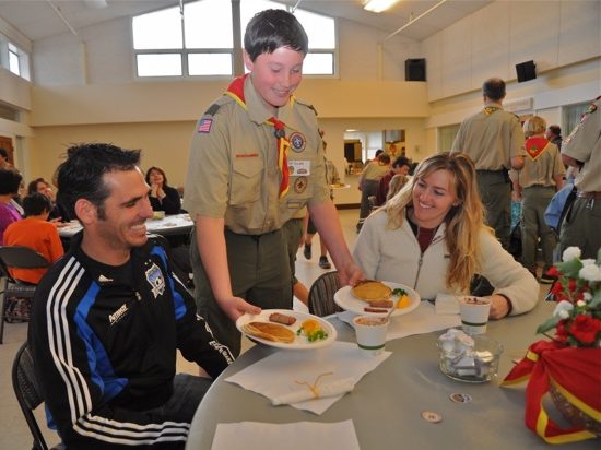 It’s pancake breakfast time in Menlo Park thanks to Boy Scout Troop 206
