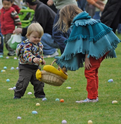 A little hunting, a little reading – local Easter activities take shape