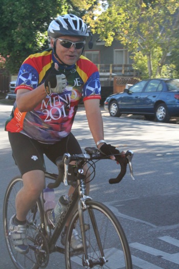 Cyclists take to the streets in Tour de Menlo on Aug. 18