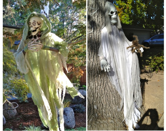 Spotted: Ghouls hanging from Menlo Park trees
