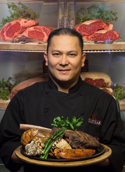 Chef Brendy Monsada brings his Filipino heritage to the table at LB Steak in Menlo Park