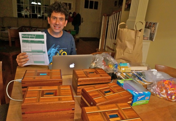 Tech-aided treasure hunts enhance kids’ play experience and introduce them to Menlo Park neighbors and shopkeepers