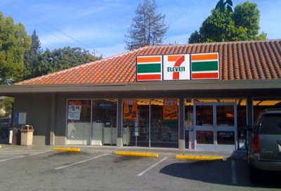 Menlo Park 7-Eleven offers free Slurpee® drinks today from 11:00 am to 7:00 pm