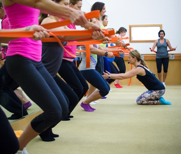 Erin Paruszewski offers fitness and fellowship at The Dailey Method in Menlo Park