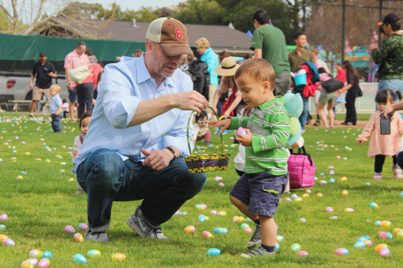 It’s Easter egg hunt time in Menlo Park