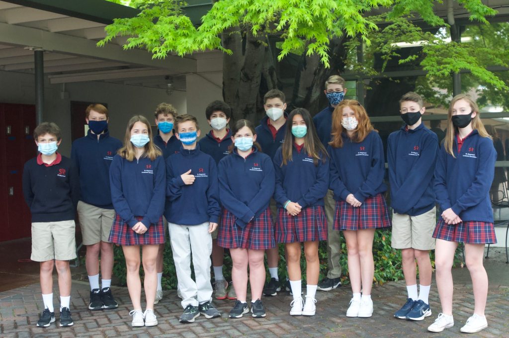 St. Raymond School students place second in Academic Decathlon