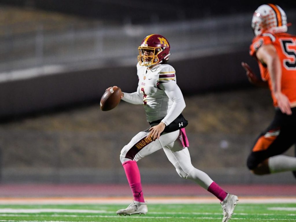 Menlo-Atherton football comes out on top under the lights Friday night
