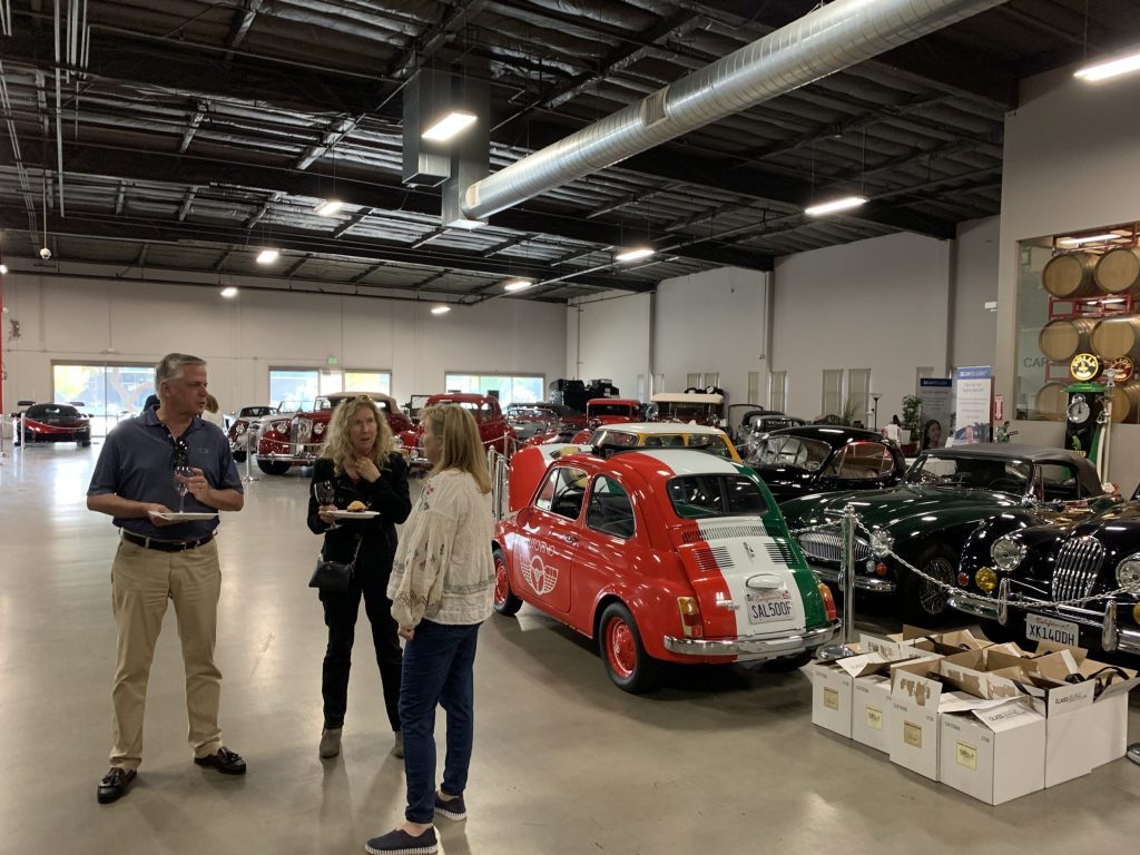 Wine, cars – and food: All part of Kings Mountain release party at AutoVino