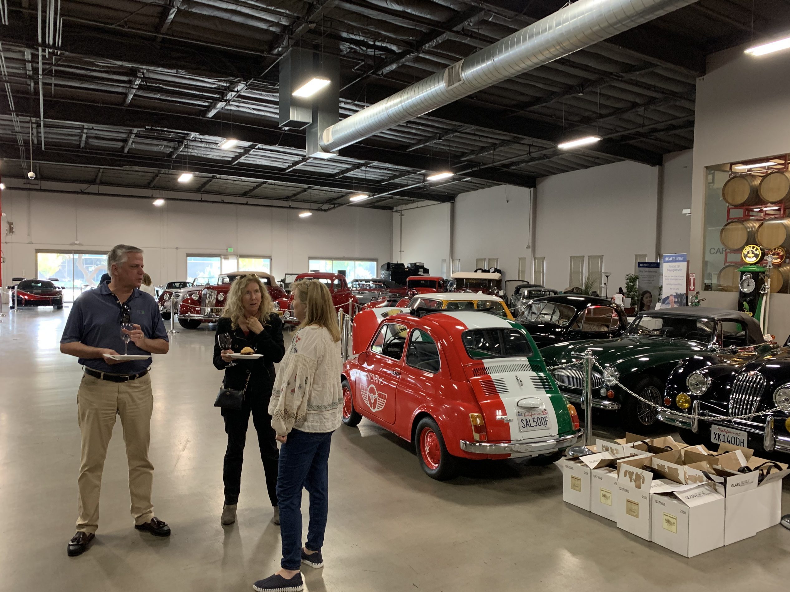 Wine, cars and food All part of Kings Mountain release party at
