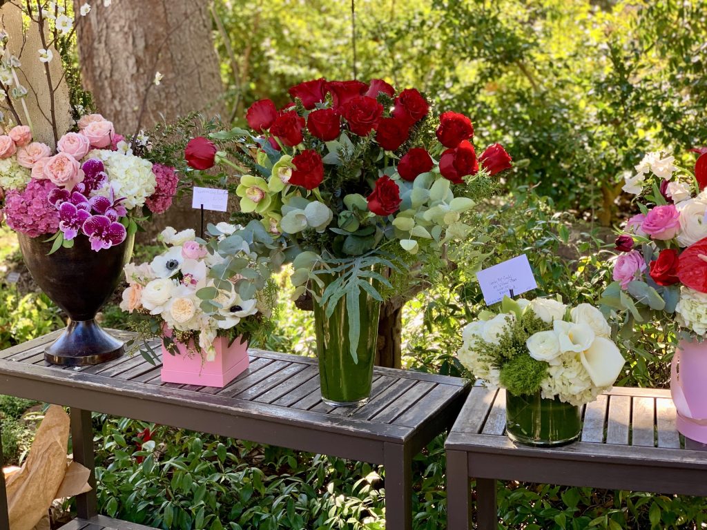 Spotted: Pretty bouquets at Menlo Botanica