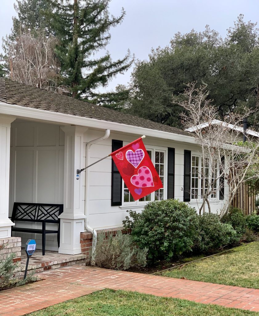Spotted: Signs of Valentines Day in Menlo Park