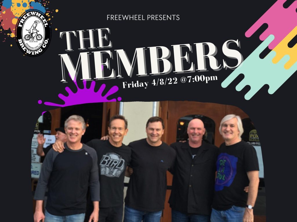 The Members at Freewheel Brewery on April 8
