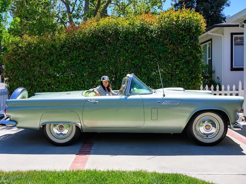 Molly Finn’s love of cars leads to 1956 Thunderbird