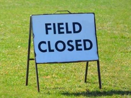 List of field closures in Menlo Park this summer
