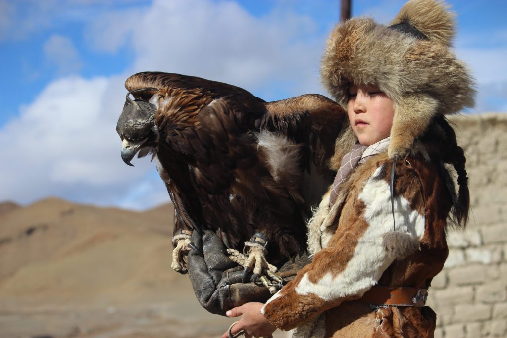 Carolyne Zinko takes us to Mongolia to meet an 11-year-old eagle hunter