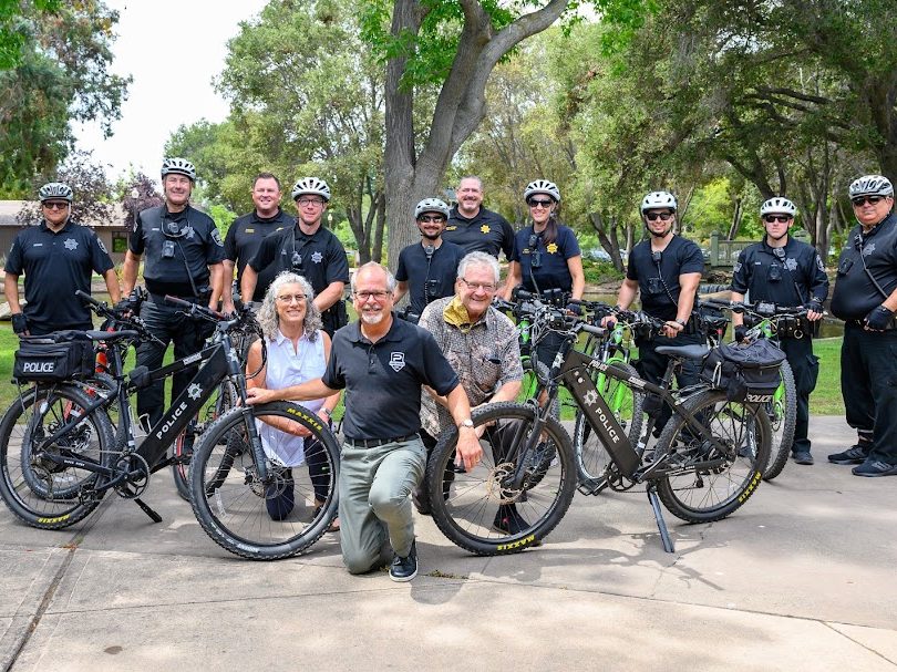 Menlo Park Police Department Bike Team now has two electric bikes