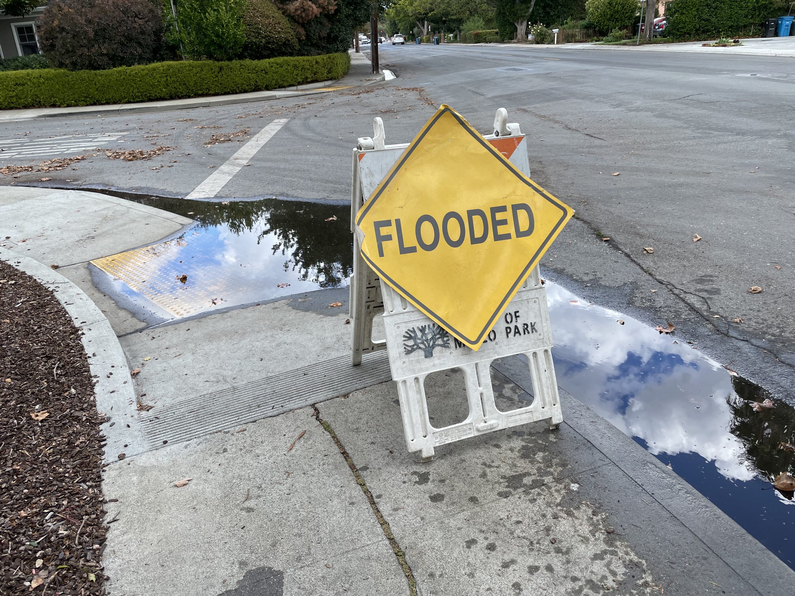 Late afternoon/evening rain adds to yearto date rainfall total InMenlo