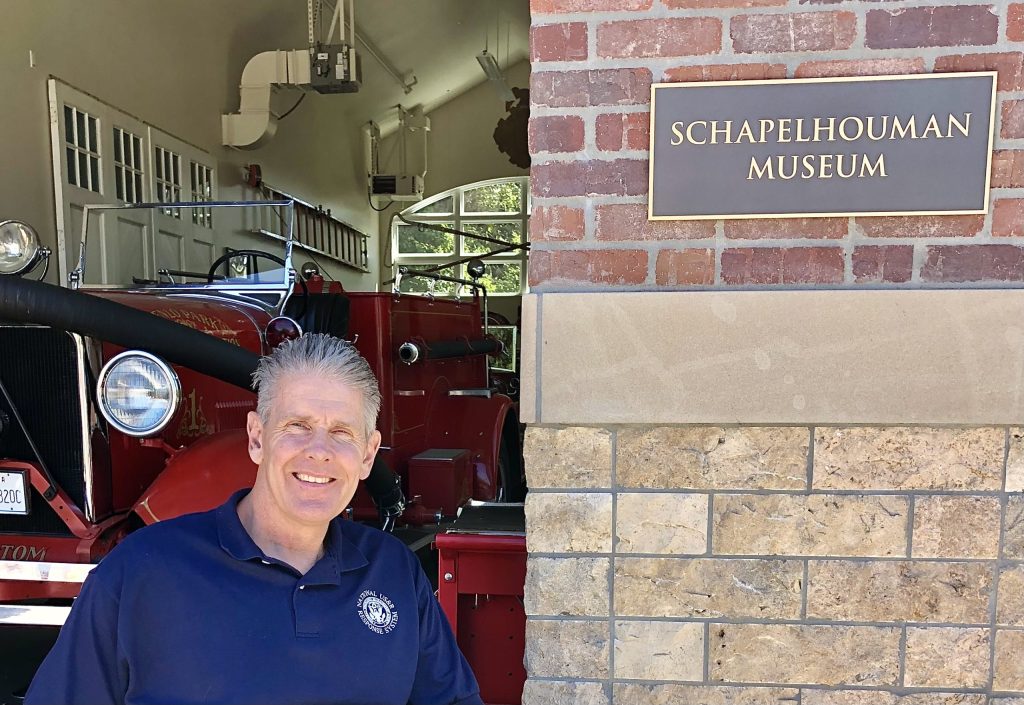 Retired fire chief Harold Schapelhouman reflects on the new museum named in his honor