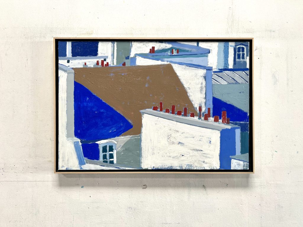 Mitchell Johnson’s Paris paintings on display at Flea Street