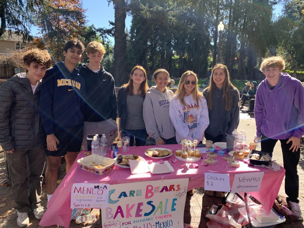 Spotted: M-A Care Bears club selling baked goods to benefit migrant children