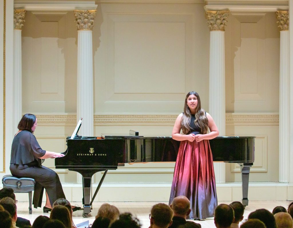Sacred Heart eighth grader earns gold in Carnegie Hall debut
