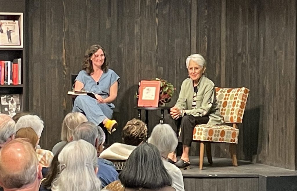 Joan Baez talks about new book — and life’s journey — at Kepler’s