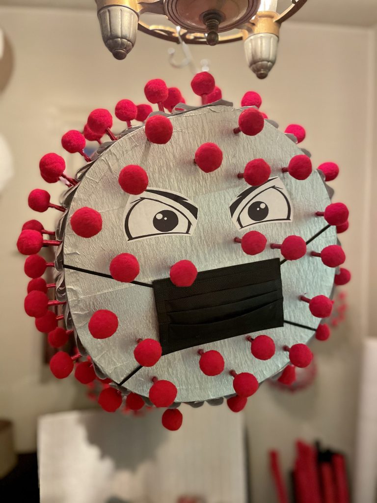 Menlo Park resident’s Covid piñata lands in NIH Museum
