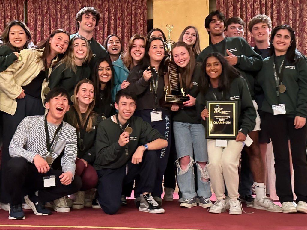 Menlo School’s mock trial team competing in National Championships