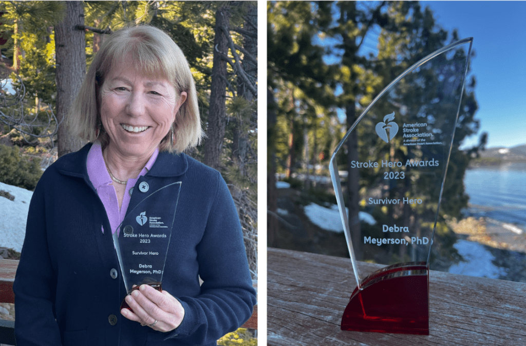 Debra Meyerson honored with 2023 Stroke Survivor Hero Award