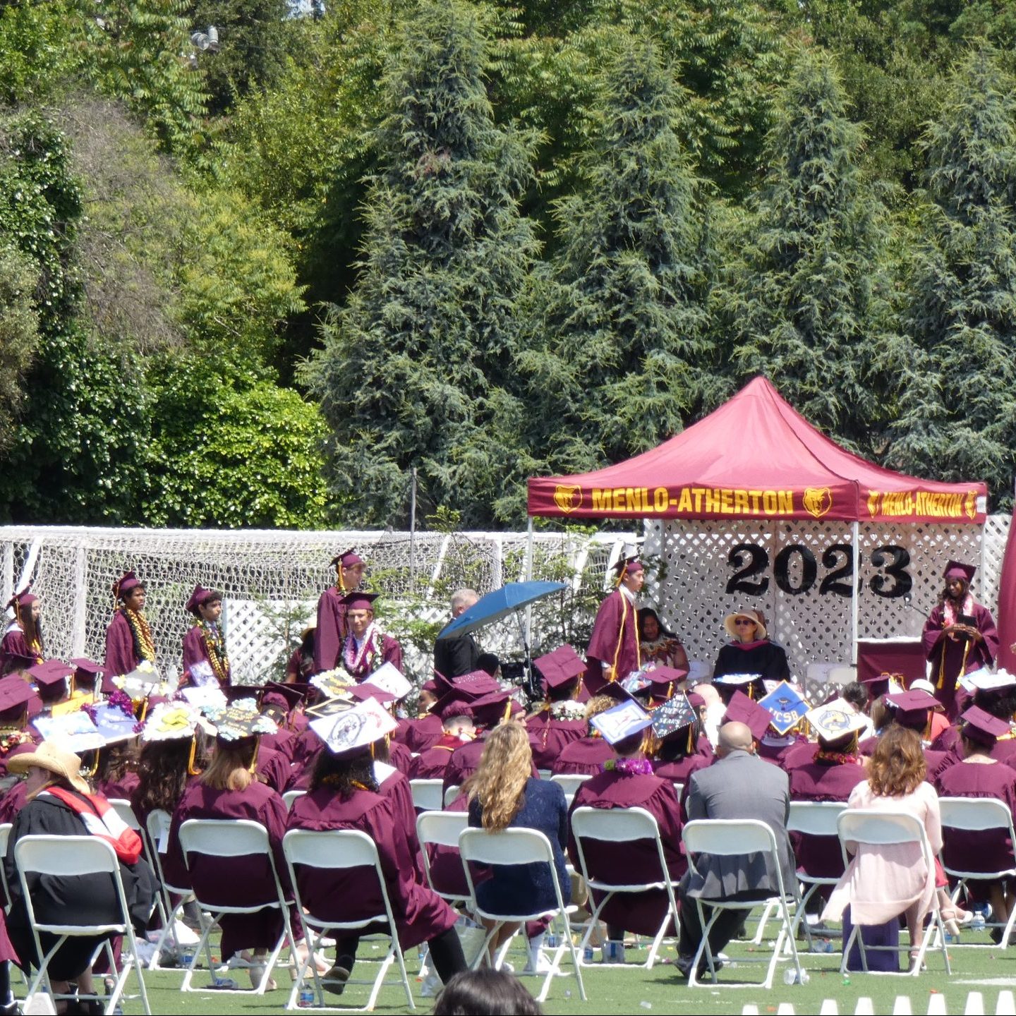 MenloAtherton High School holds its 72nd graduation InMenlo