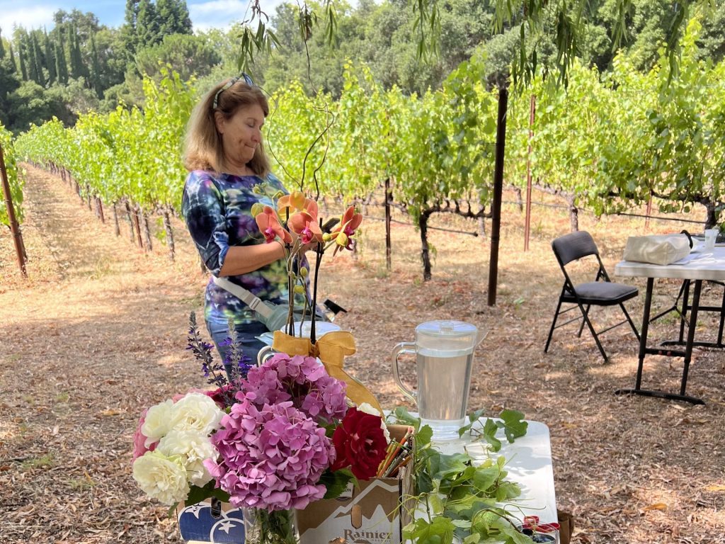 Spotted: Art among the vines