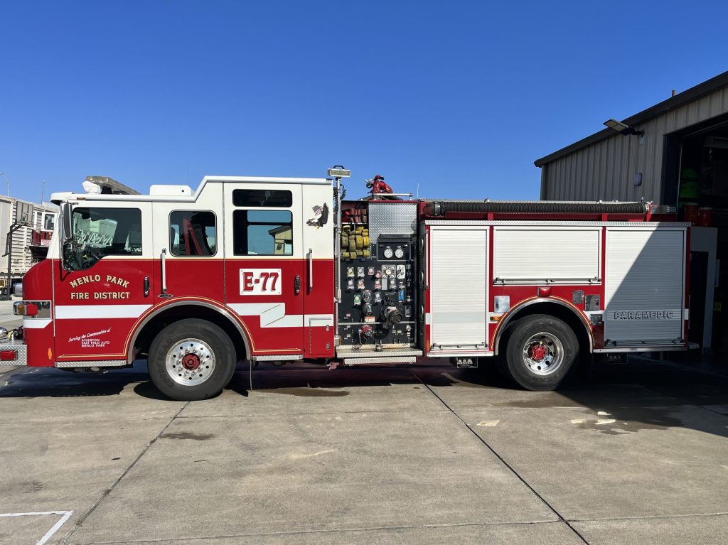Menlo Park Fire Board to consider donating engine to Maui fire department