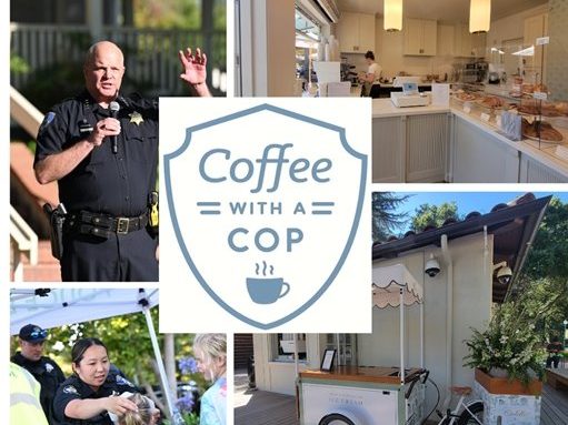 Coffee with an Atherton Cop on October 4