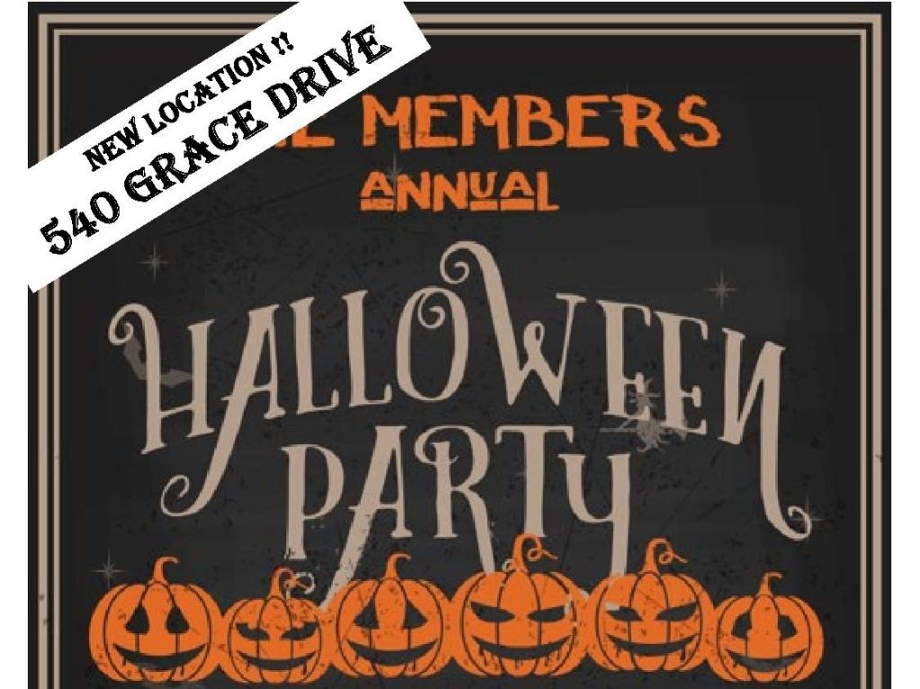 The Members Halloween show is on — at a new location