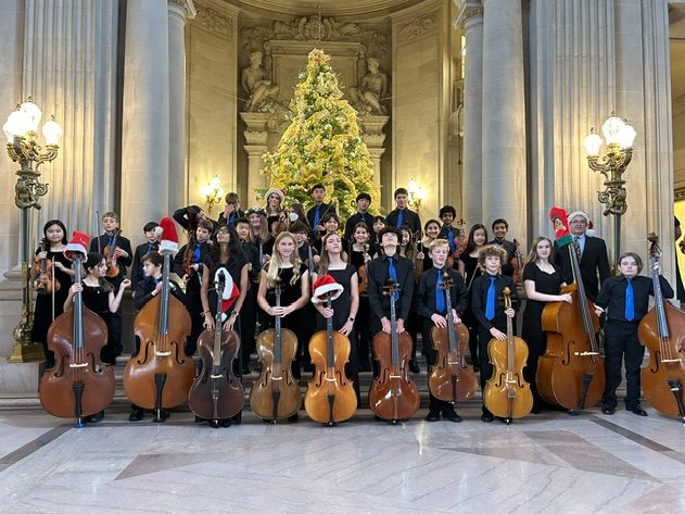 Holiday concert in downtown Menlo Park on December 17