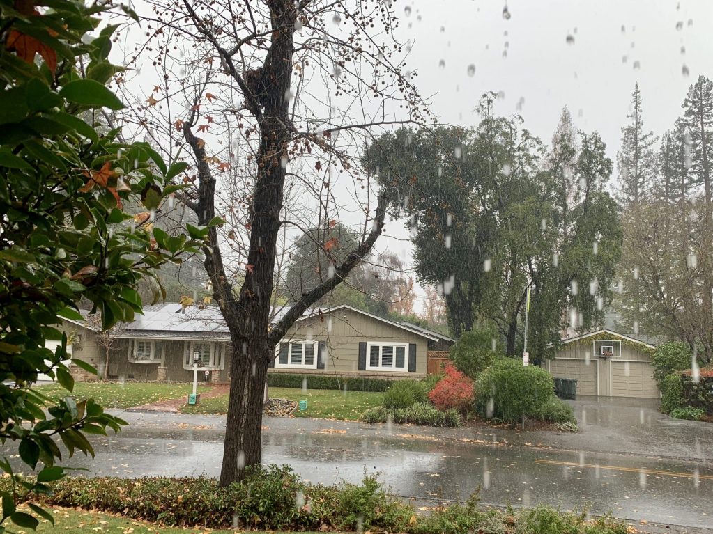 Another rainy end of the year for Menlo Park
