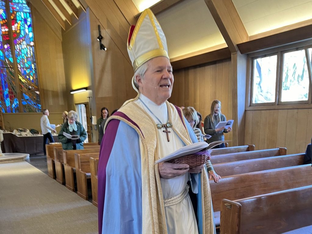 Spotted: Bishop of Myra aka St. Nicholas at Trinity Church
