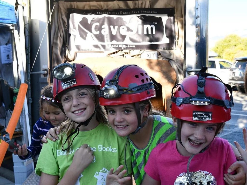 Explore a cave at the Atherton Library on January 27