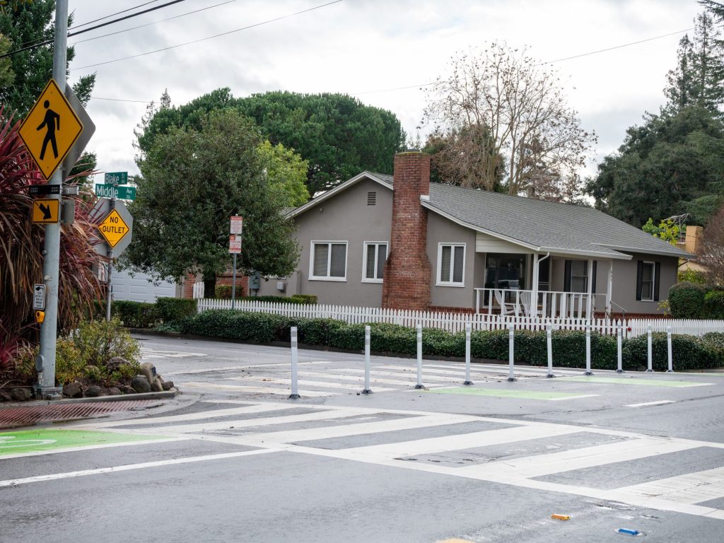 Blake Street at Middle Avenue closed to motor vehicles