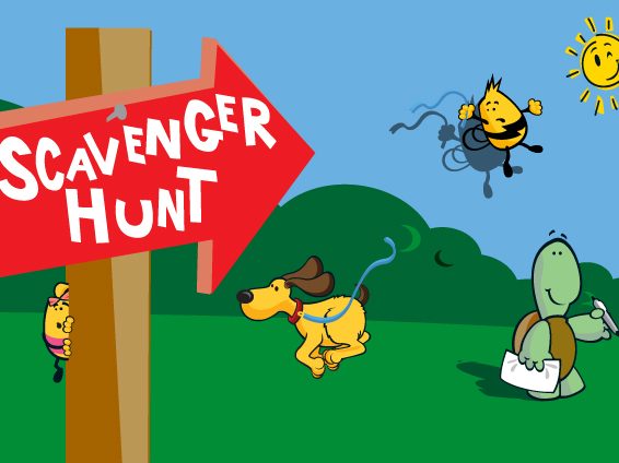Community Scavenger Hunt takes place April 1-4