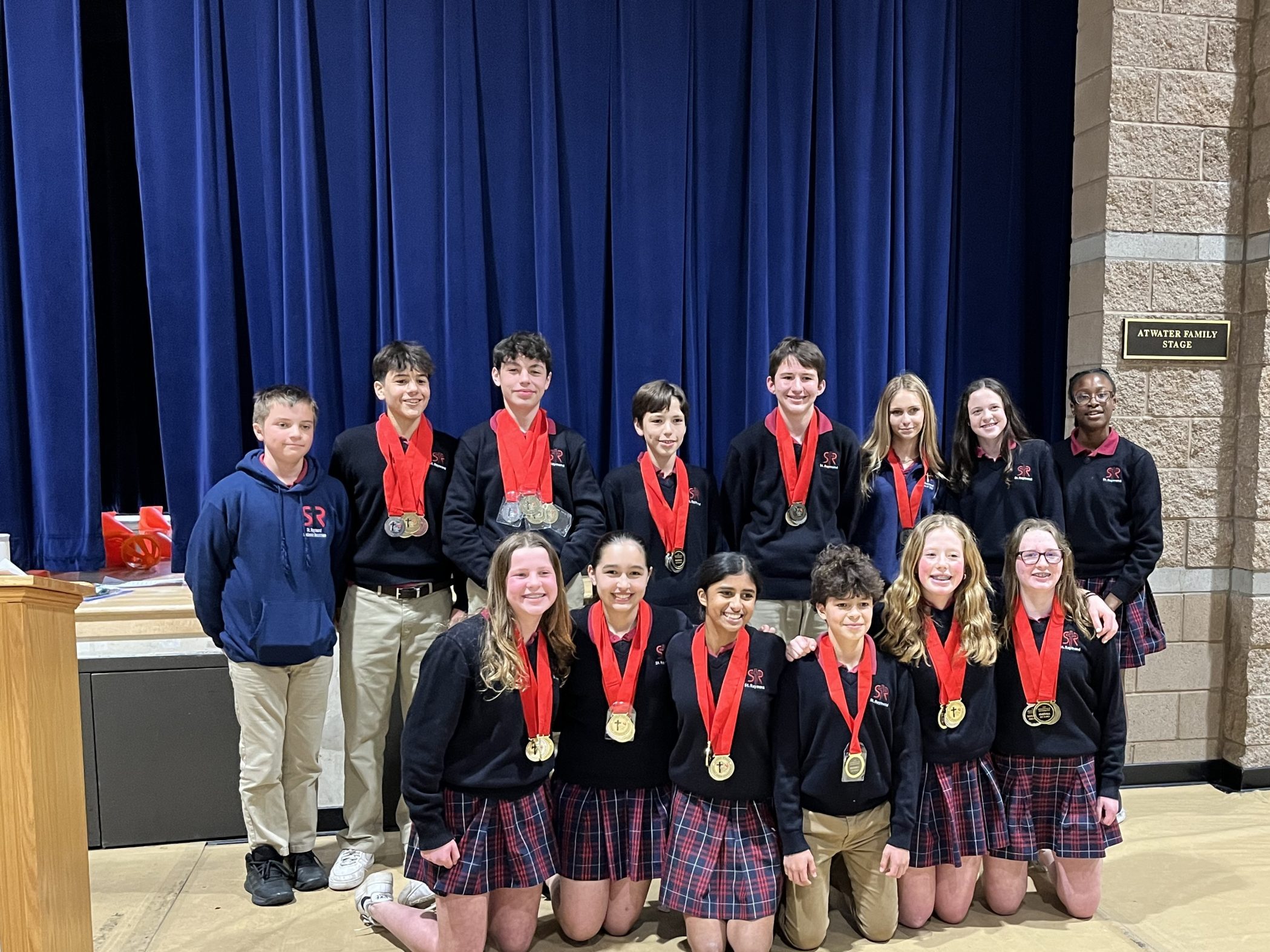 St. Raymond School 8th graders find success in the Academic Decathlons InMenlo
