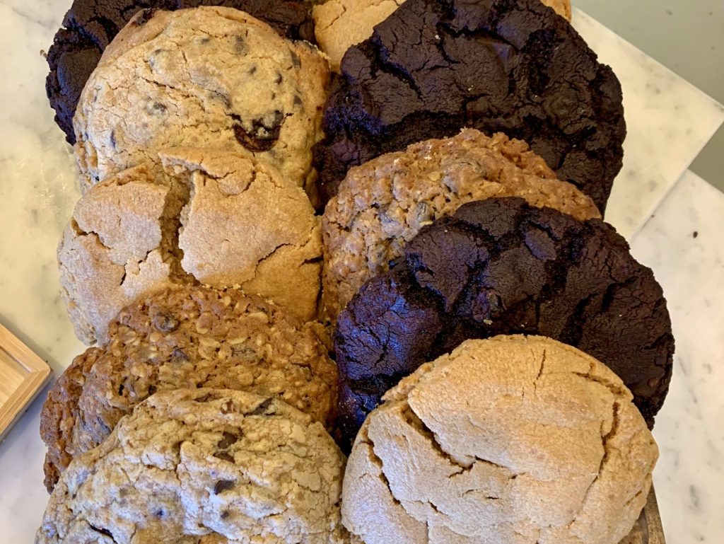 Spotted: Gigantic cookies at Little Sky Kitchen