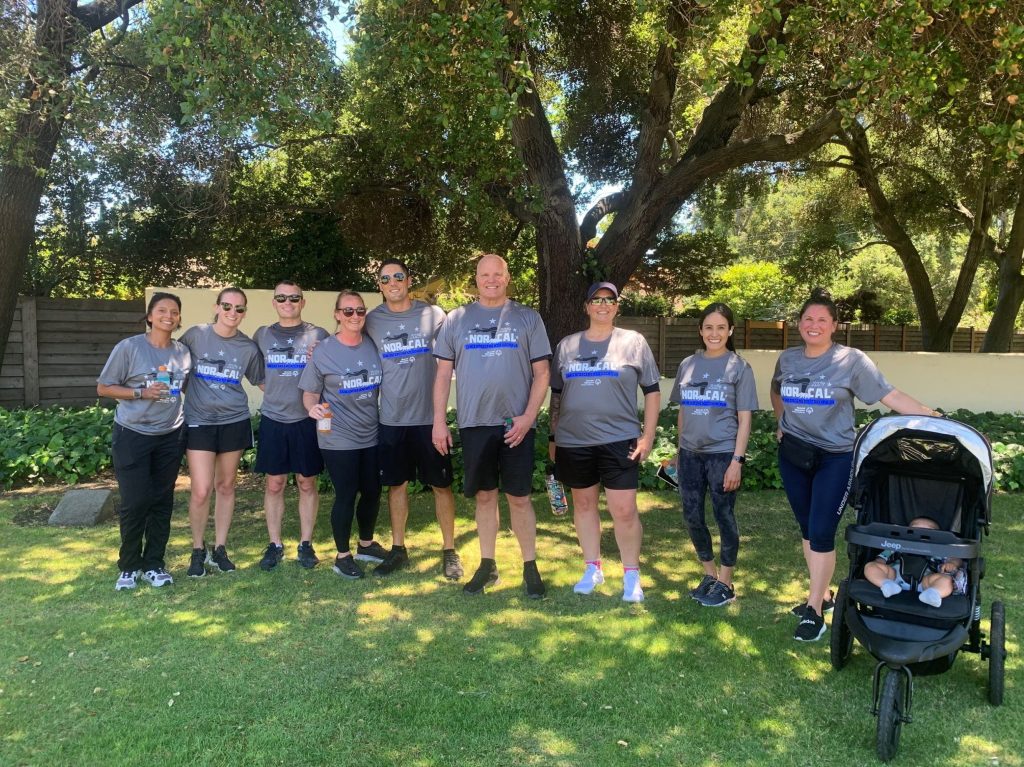 Spotted: Atherton Police Special Olympics torch bearers