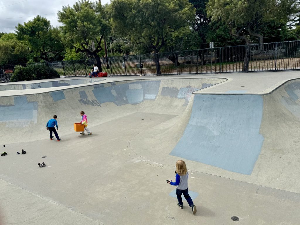 Burgess Park Skate Park is the scene of second Menlo Park Monster Truck Kid Jam