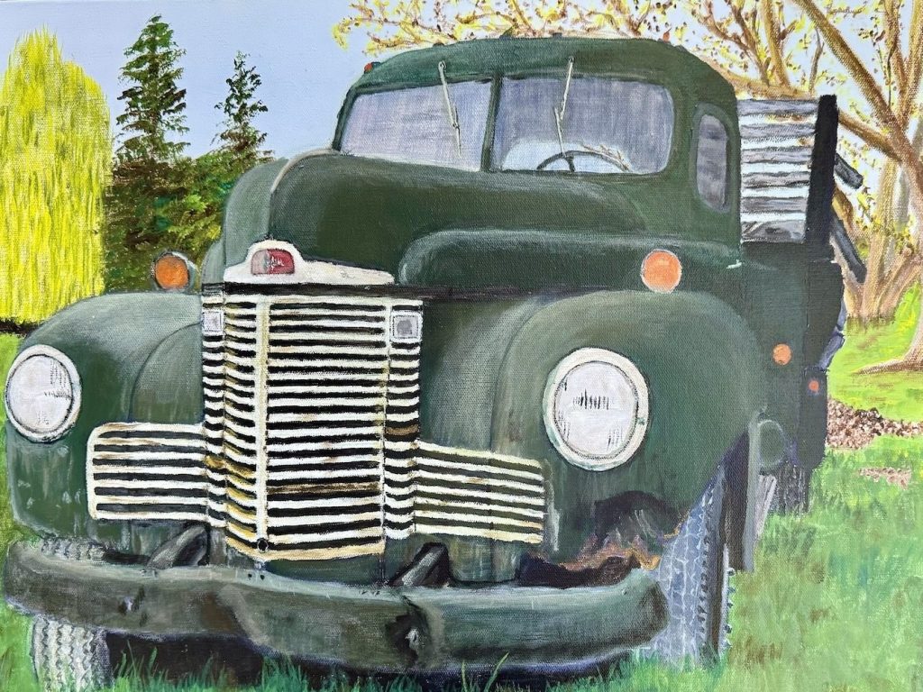 Paintings by Jerry Peters are featured at Portola Art Gallery in August