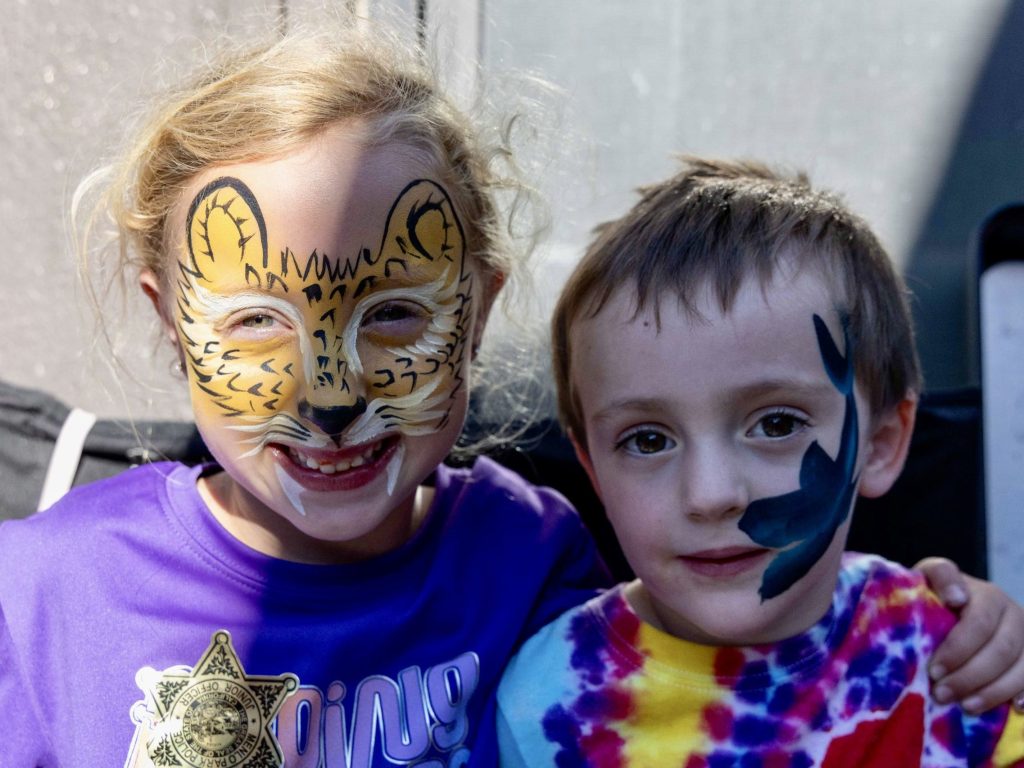 Spotted: Kids enjoying National Night Out at Cafe Zoë