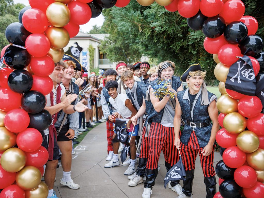 Ahoy Matey was the theme at Menlo Upper Schools first day