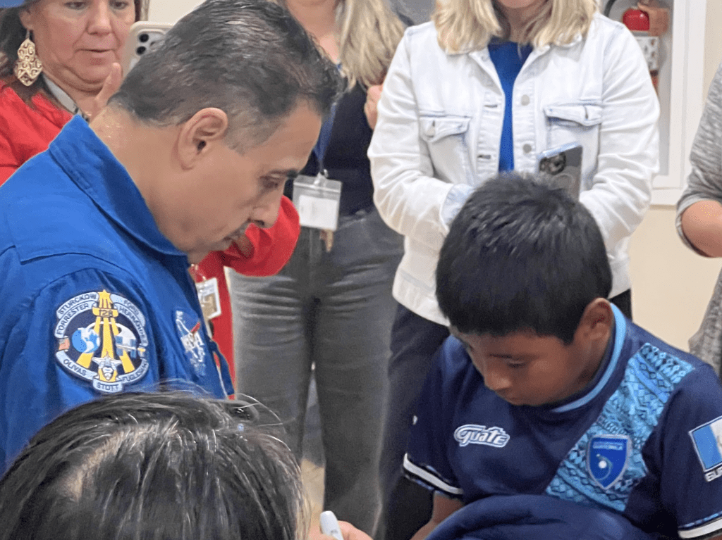 NASA astronaut Jose Hernandez visits Menlo Park City School District campuses