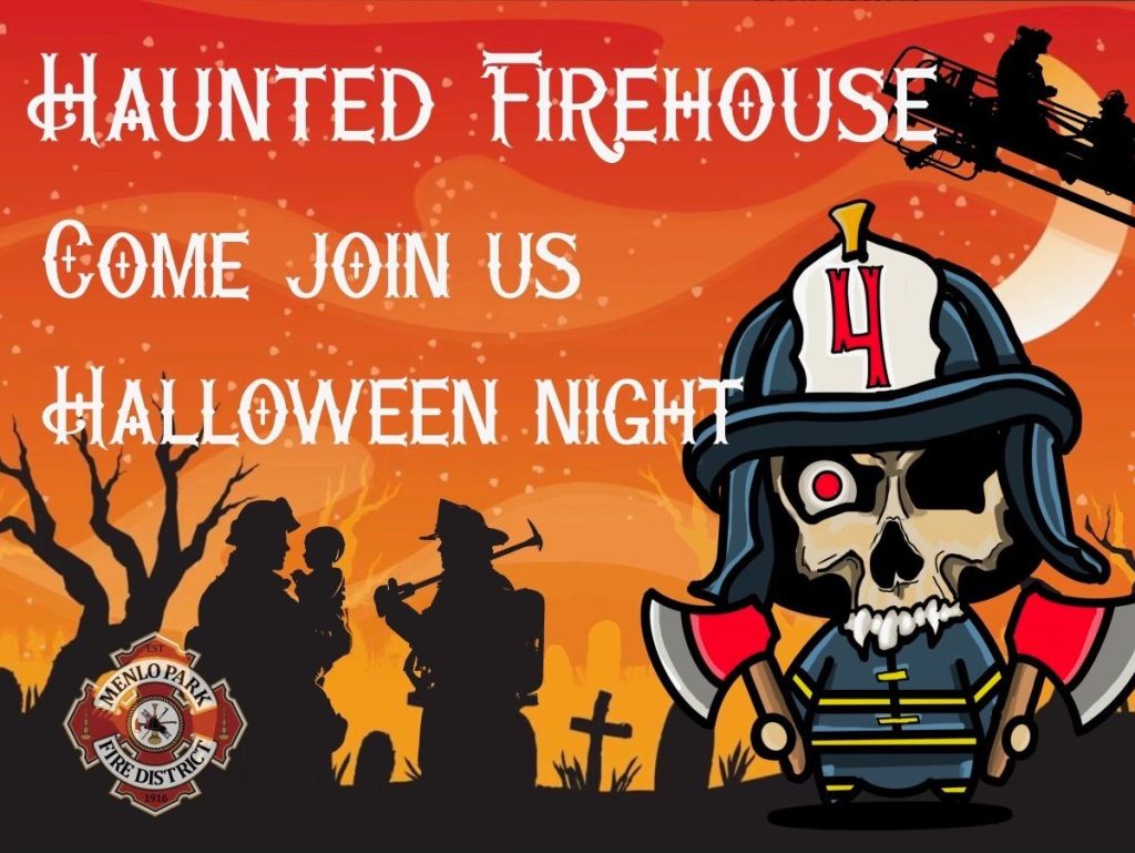 Haunted House at Menlo Fire Station 4 on October 31